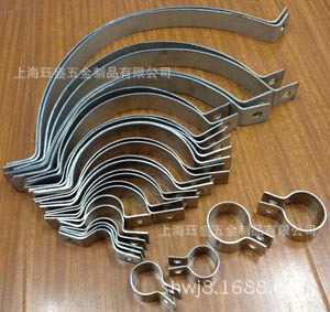 dn250抱箍,管道固定卡箍,抱箍,管夹,采用正宗国标304不锈钢加工而成.